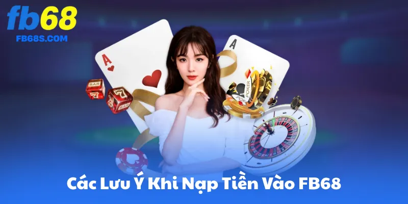 Các Lưu Ý Khi Nạp Tiền Vào FB68