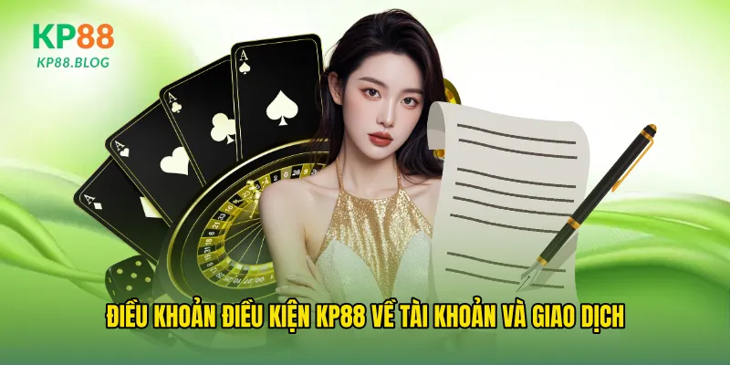 Điều khoản điều kiện kp88 về tài khoản và giao dịch